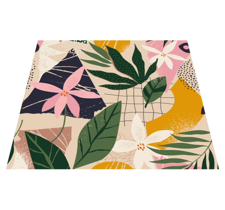 Tapis vinyle chambre un jardin à la maison - TenStickers