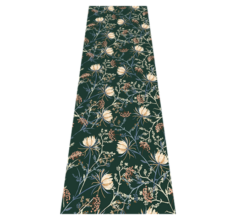 Tapis vinyle chambre style Émeraude rétro - TenStickers