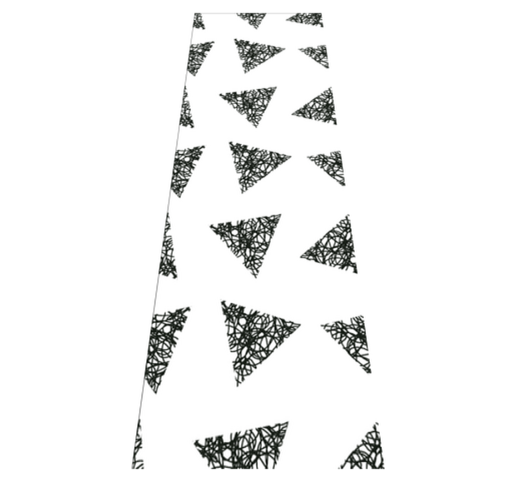 Tapis vinyle chambre motif pièces pourries uniques - TenStickers