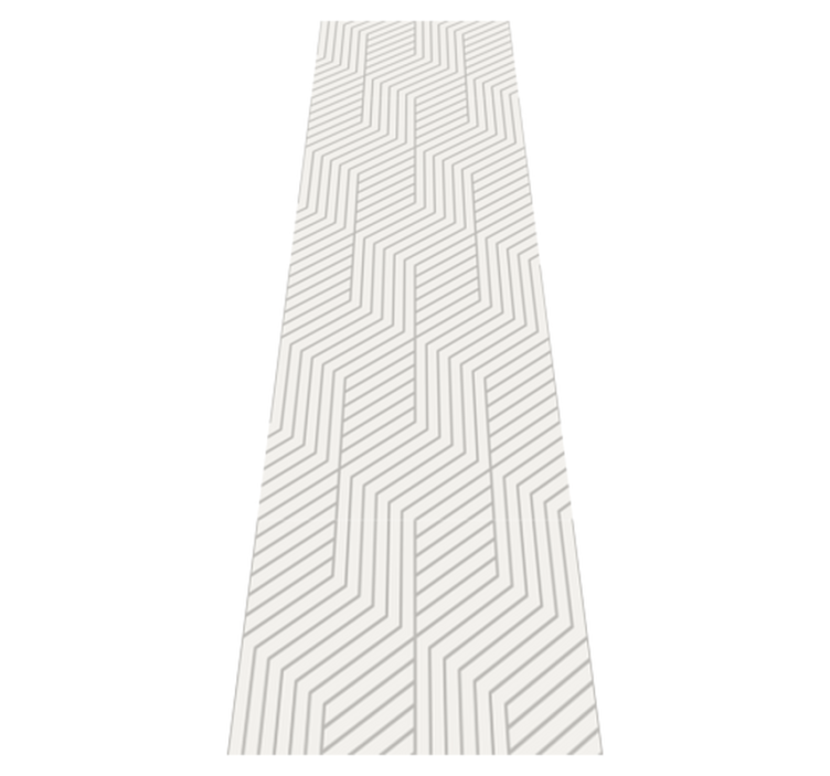 Tapis vinyle chambre octogones modernes différents - TenStickers