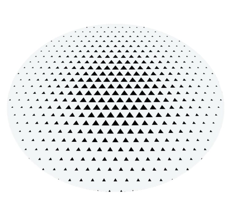 Tapis vinyle géométrique formes géométriques triangulaires - TenStickers