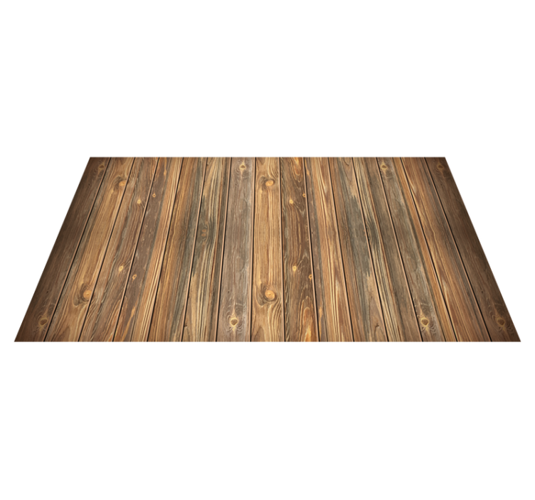 tapis vinyle en bois Effet bois - TenStickers