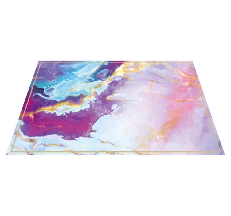 Tapis vinyle texture abstrait marbré - TenStickers