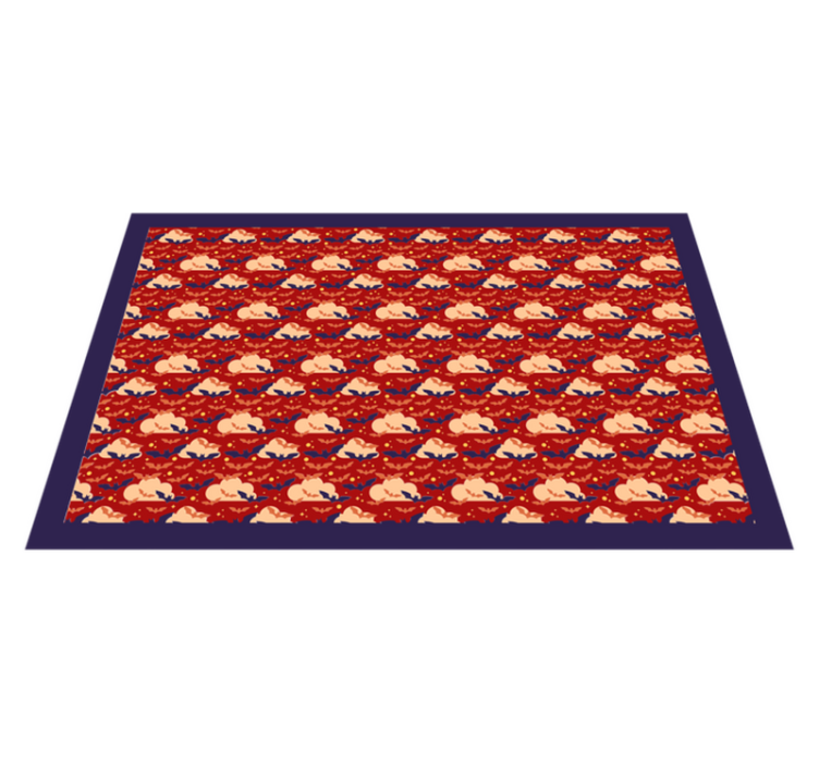 Tapis vinyle animal safari-aventure - TenStickers