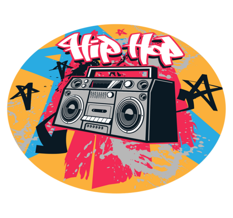 Tapis vinyle pour chambre danseur hip hop - TenStickers