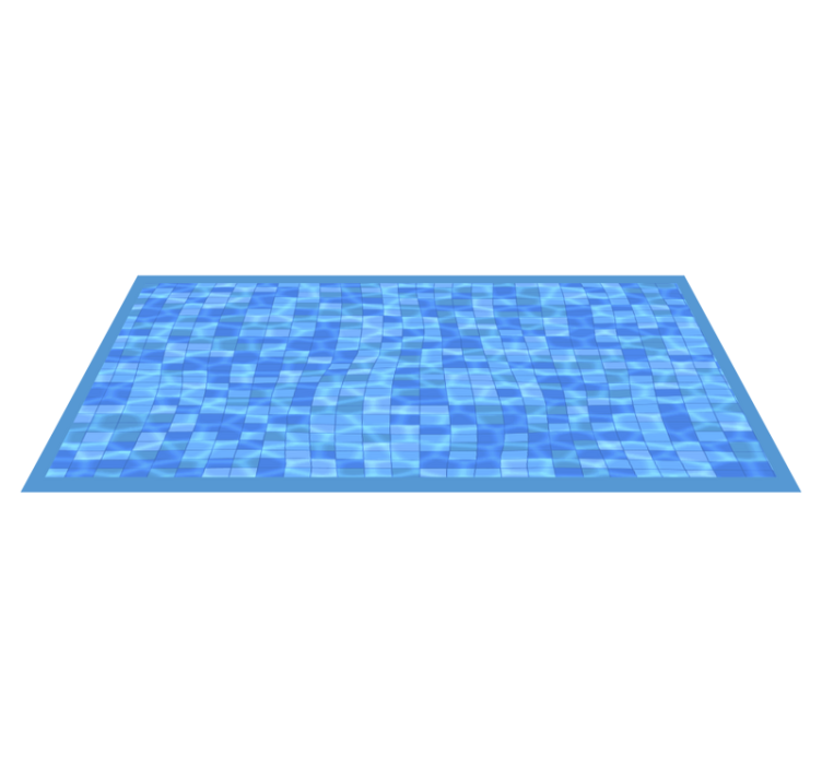 tapis vinyle mosaique Mosaïque de piscine - TenStickers