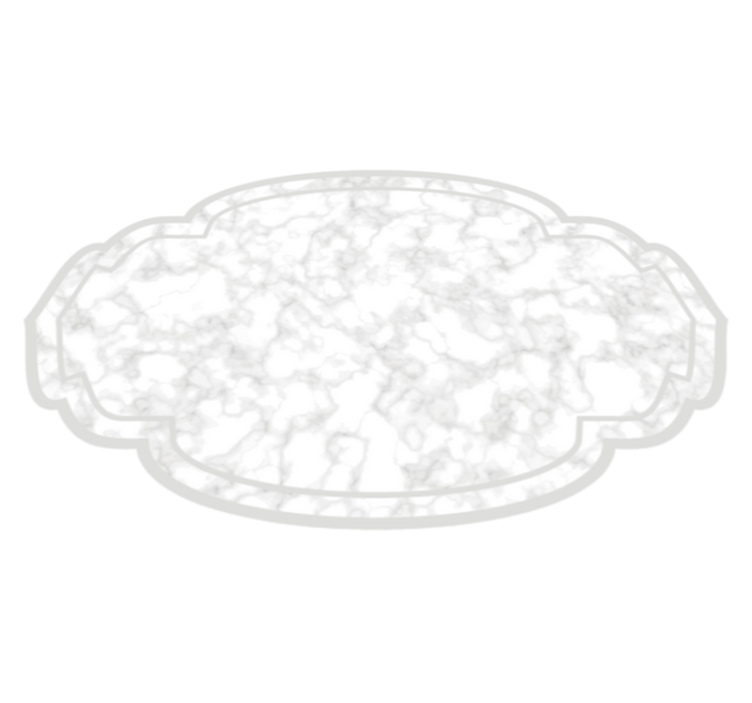 tapis vinyle moderne Marbre blanc - TenStickers