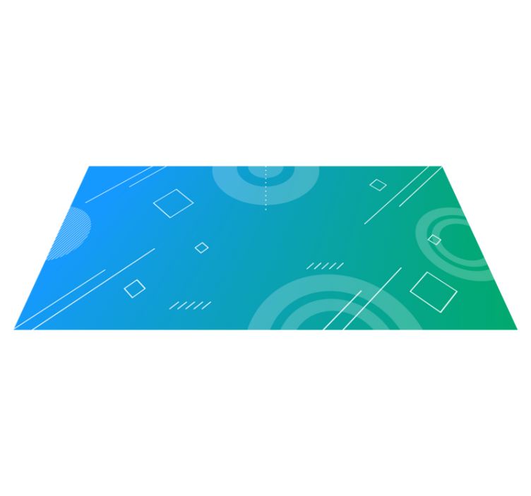 Tapis vinyle géométrique nuances géométriques abstraites - TenStickers