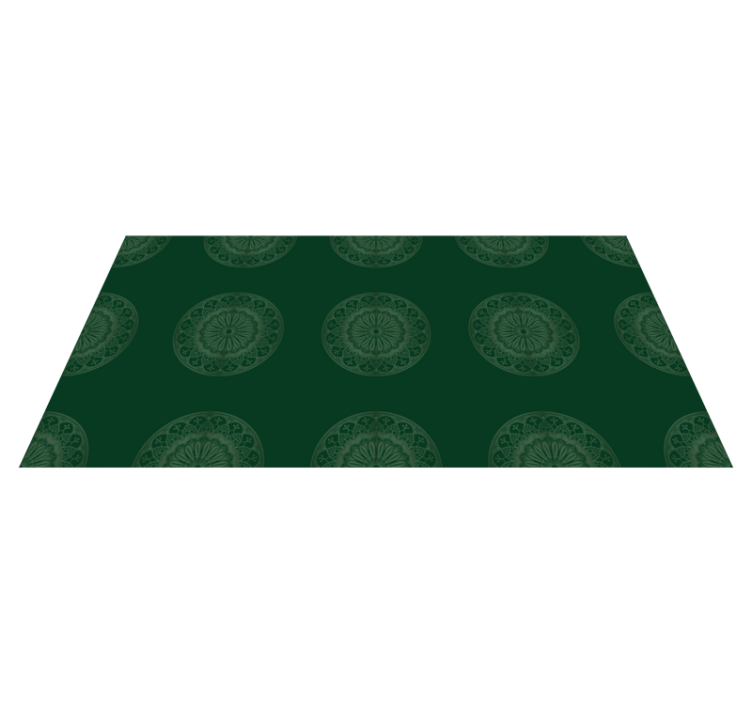 Tapis vinyle mandala design motif mandala - TenStickers