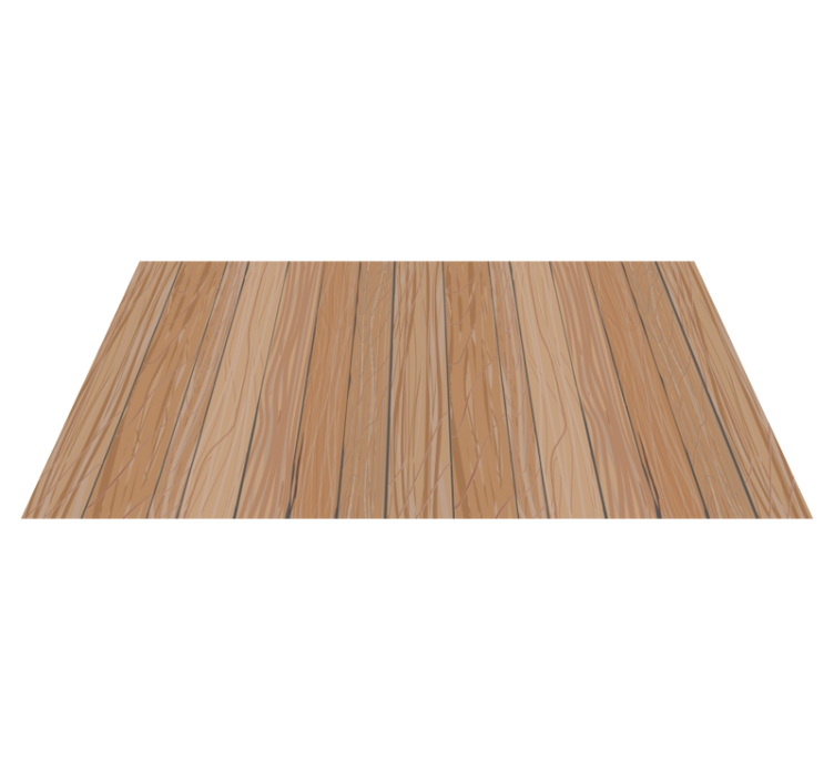 Tapis vinyle bois planches claires - TenStickers