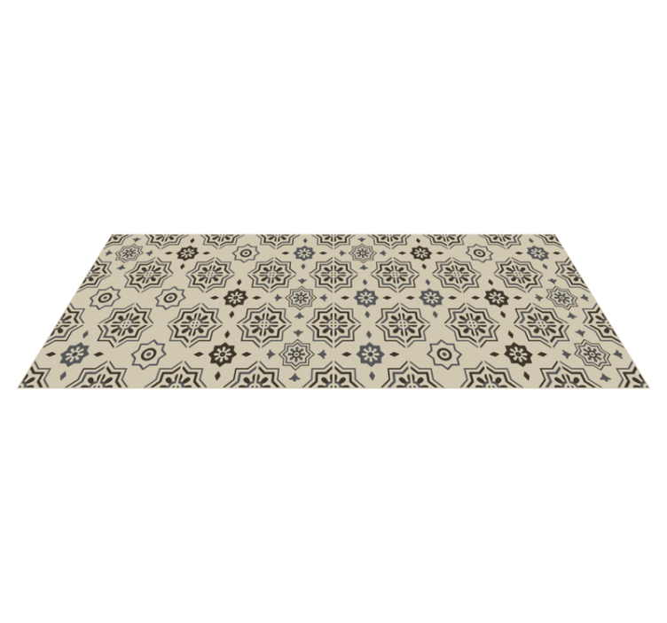 Tapis de cuisine carreaux vintage - TenStickers