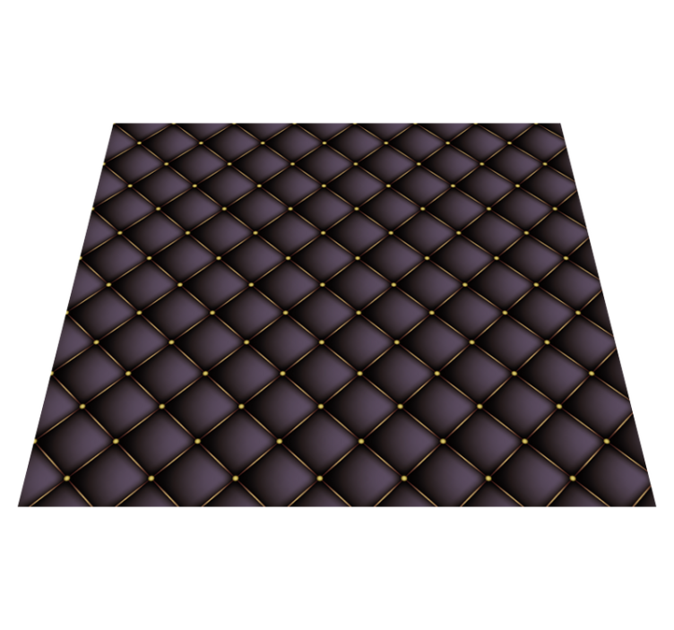 Tapis vinyle texture élégance matelassée - TenStickers