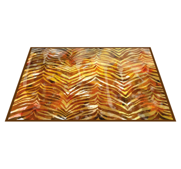 Tapis vinyle motif animal ambiance safari - TenStickers