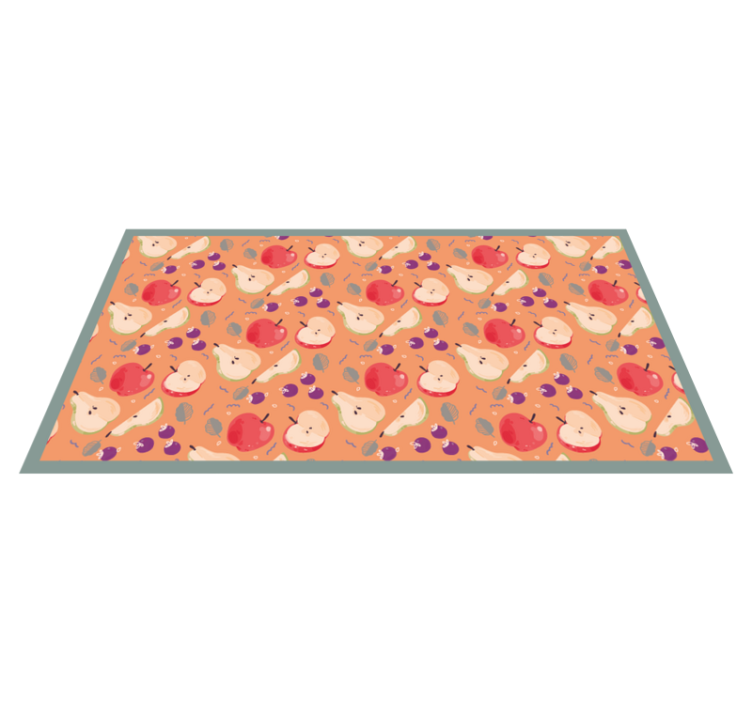 Tapis vinyle animal charmants hérissons - TenStickers