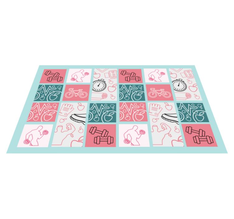 Tapis vinyle pour enfants décor ludique pour enfants - TenStickers