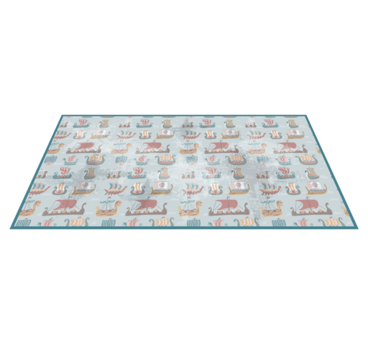 Tapis vinyle pour enfants crèche nautique - TenStickers