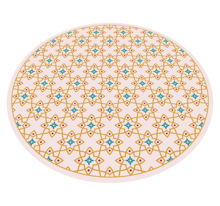 Tapis vinyle cuisine arrangement de mosaïque vibrant - TenStickers
