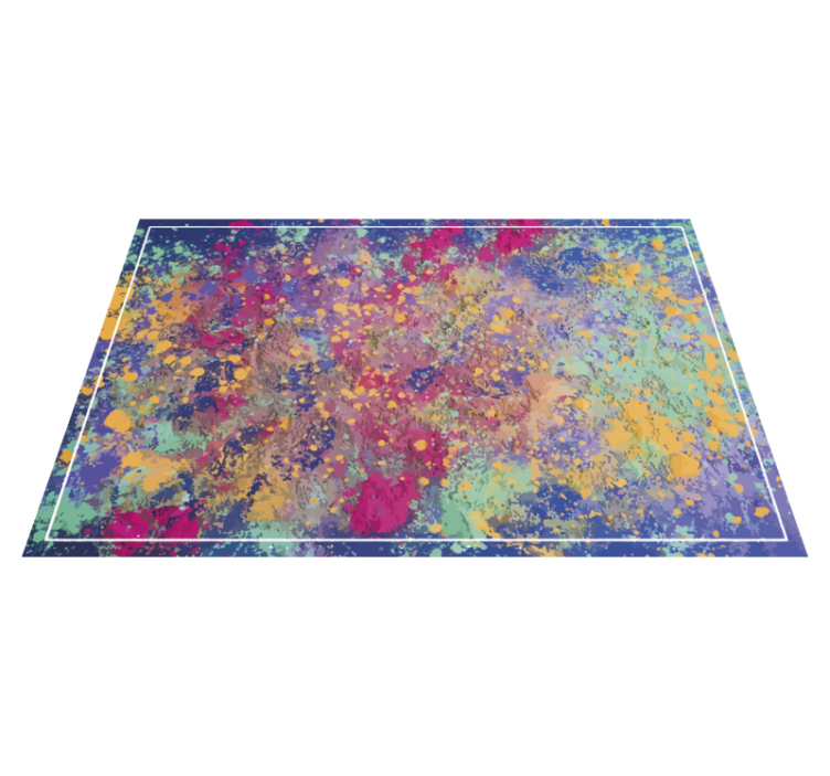 Tapis vinyle textures éclat abstrait - TenStickers