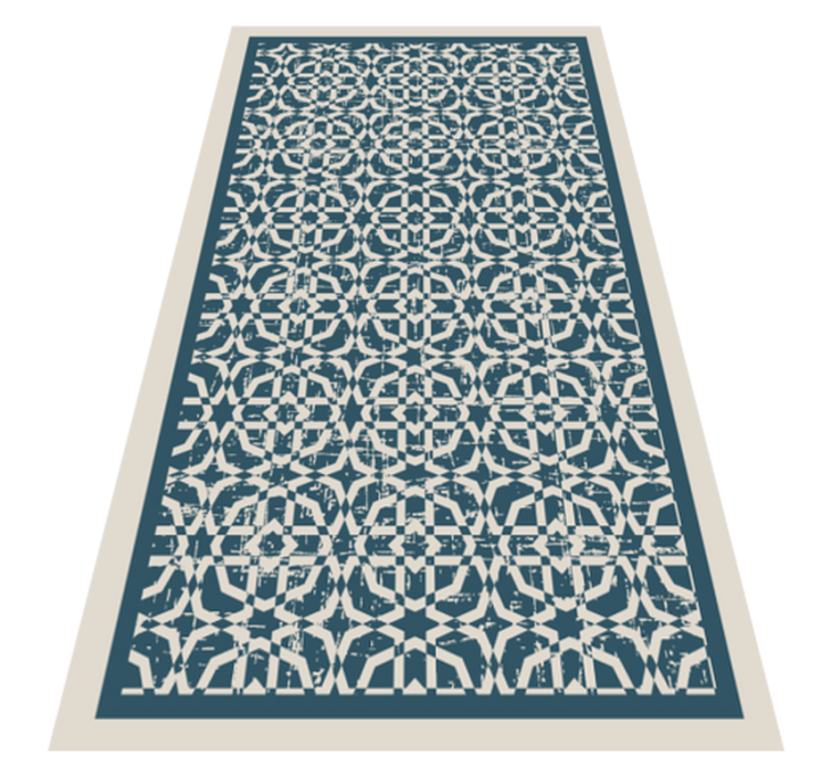 Tapis vinyle chambre style à motifs complexes - TenStickers