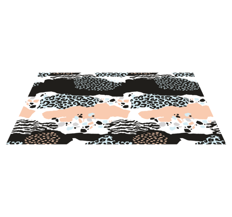 Tapis vinyle motif animal léopard élégant - TenStickers