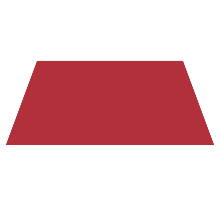 Tapis vinyle salon rouge couleur unie - TenStickers