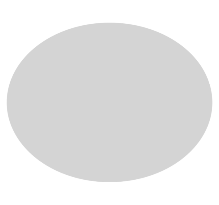 Tapis vinyle rond forme grise - TenStickers