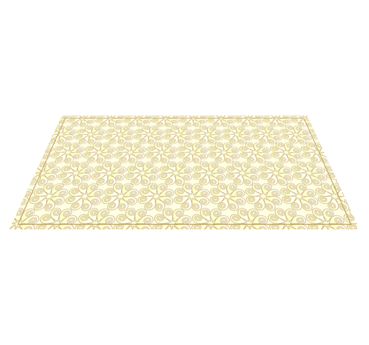 Tapis vinyle étoile motif céleste en spirale - TenStickers