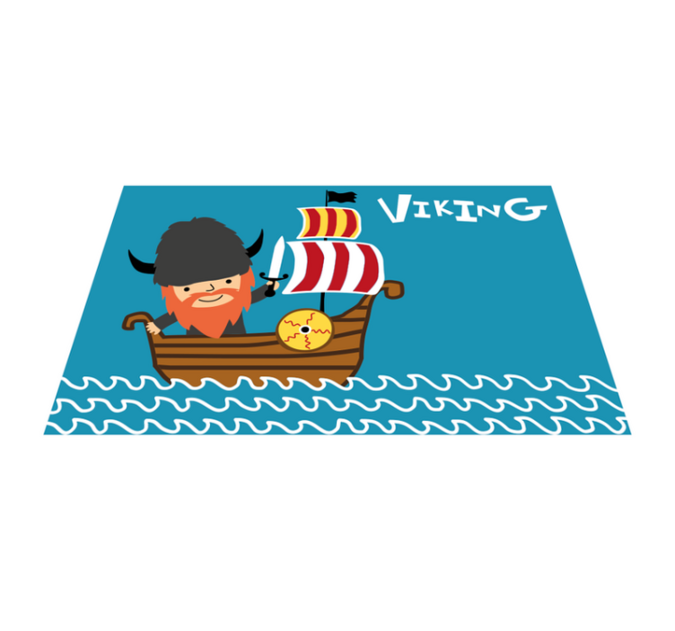 Tapis vinyle autres tapis aventure viking - TenStickers