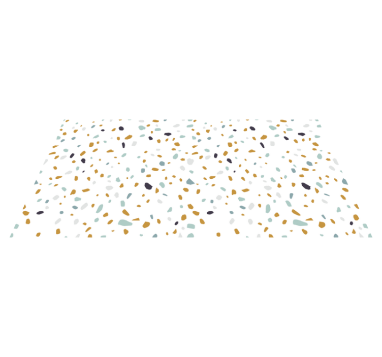 Tapis vinyle cuisine Terrazzo style nordique - TenStickers