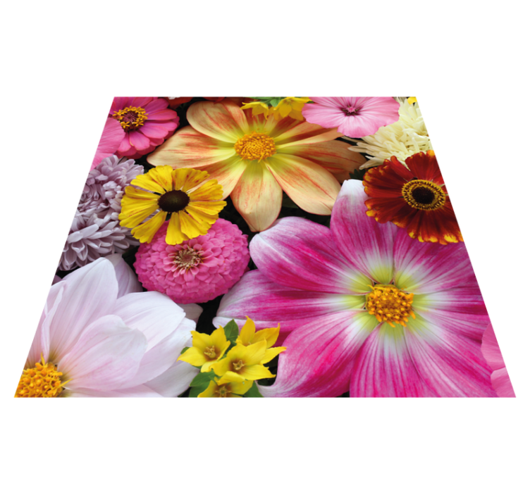 Tapis vinyle plantes bel arrangement réaliste - TenStickers