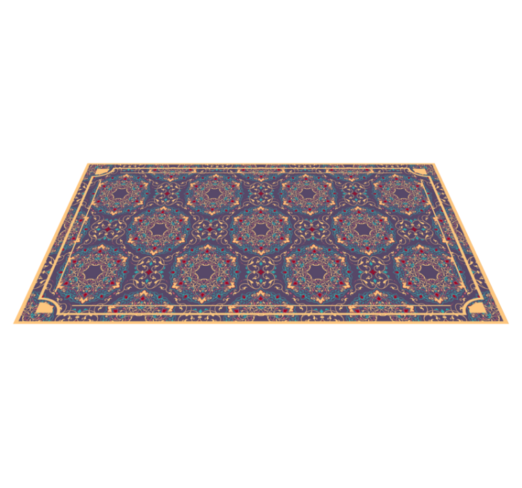 Tapis vinyle mandala motifs mandala complexes - TenStickers