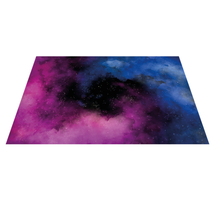 Tapis vinyle étoile ciel nocturne cosmique - TenStickers