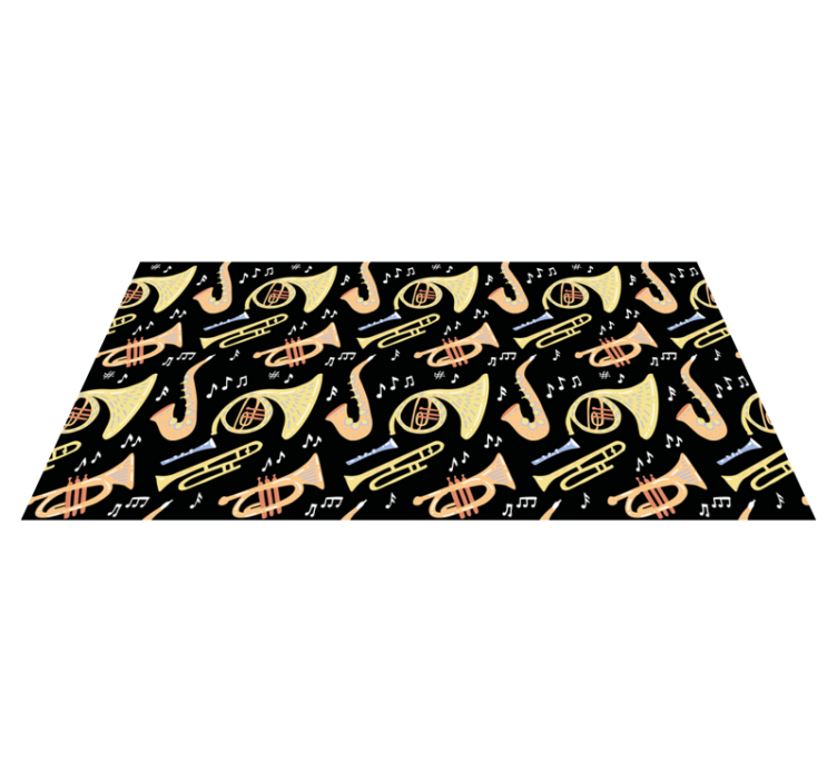 Tapis vinyle événements concepts d'instruments musicaux - TenStickers