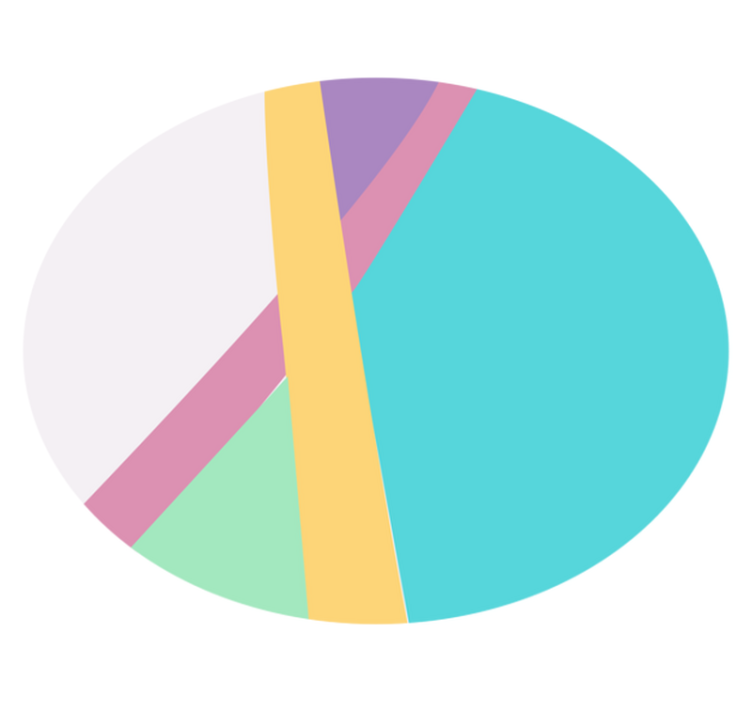 Tapis vinyle minimaliste blocs de couleurs vives - TenStickers