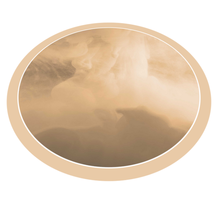 Tapis vinyle salle de bain ondulations crème douces - TenStickers