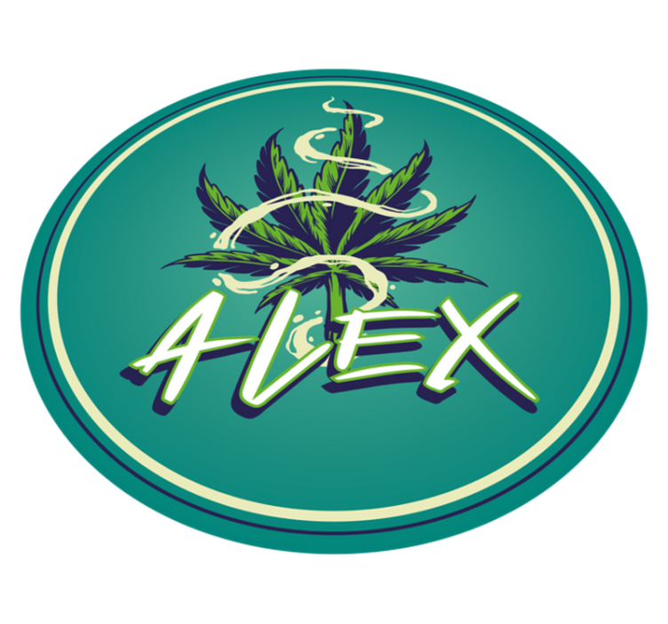 Tapis vinyle ado cercle de noms - TenStickers