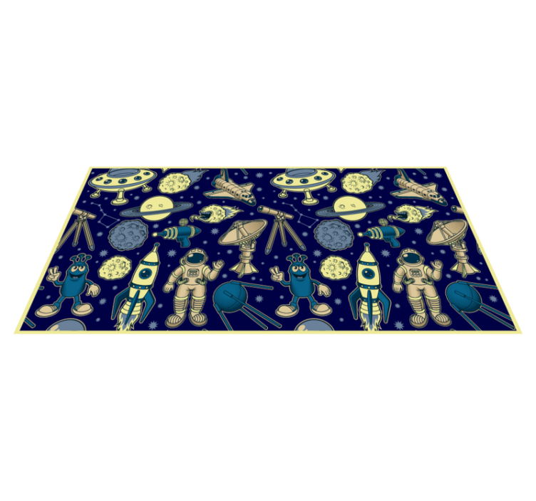 Tapis vinyle autres tapis idée de voyage céleste - TenStickers