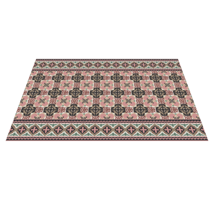 Tapis vinyle carreaux Tuiles de toledo - TenStickers