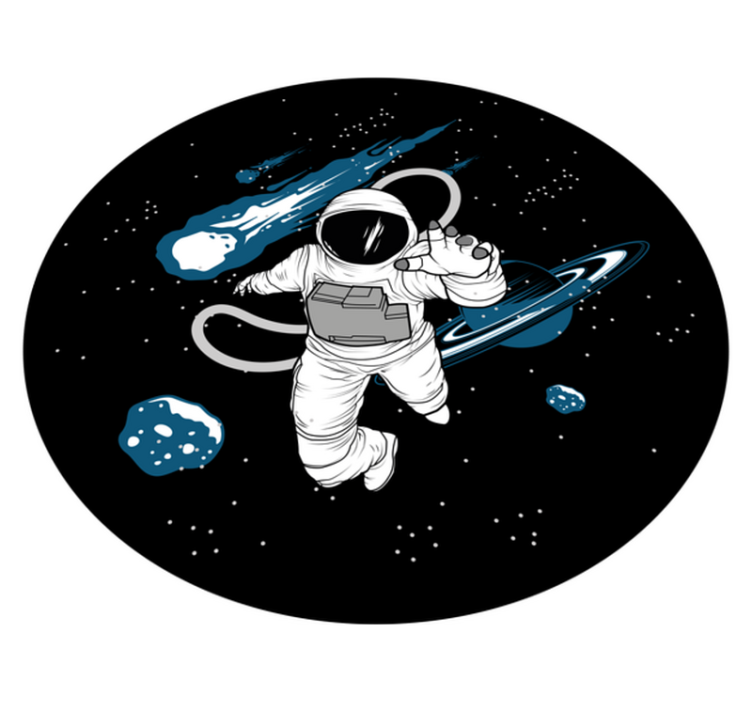 Tapis vinyle route aventure astronomique - TenStickers