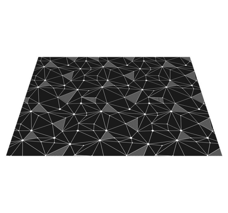 Tapis vinyle moderne motif constellation - TenStickers