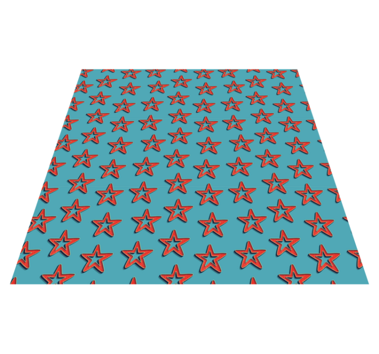 Tapis vinyle étoile inspiration céleste - TenStickers