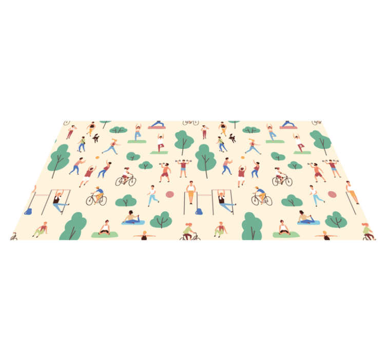 Tapis vinyle autres tapis scènes de jeu actives - TenStickers