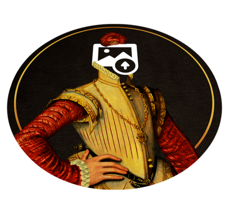 Tapis vinyle chien aristocrate personnalisé - TenStickers