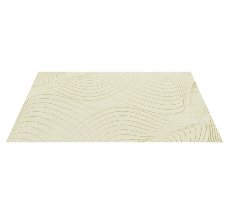 Tapis vinyle minimaliste dessin au trait fluide - TenStickers