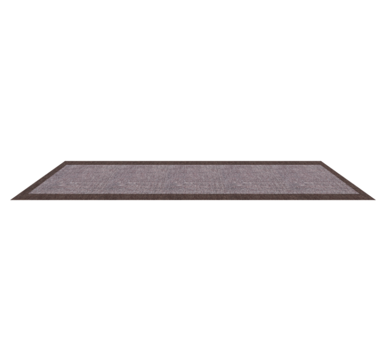 Tapis vinyle couloir moderne conception simple avec cadre - TenStickers