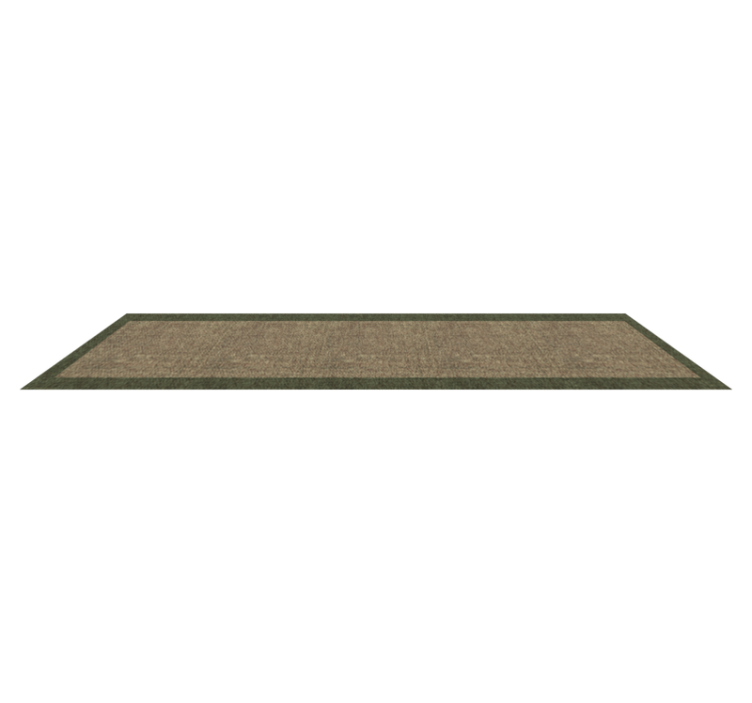 Tapis vinyle couloir moderne conception verte - TenStickers