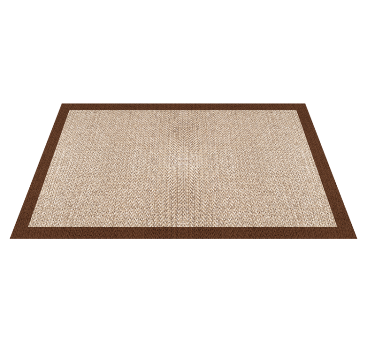 Tapis vinyle textures effet tissé - TenStickers