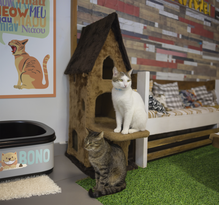 Tapis vinyle texture tissage de l'herbe - TenStickers