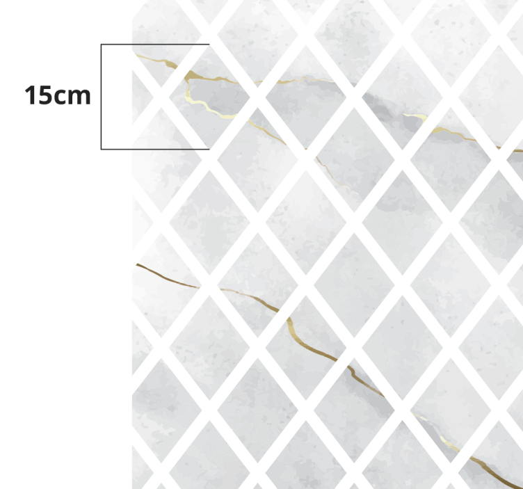 Tapis vinyle cuisine motif de marbre élégant - TenStickers