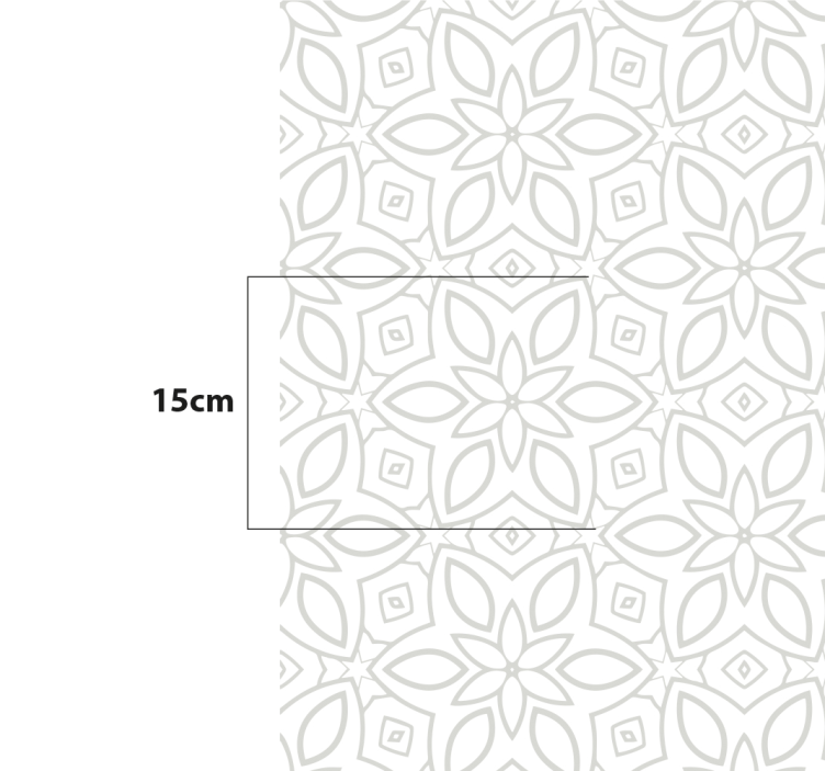 Tapis vinyle cuisine symétrie de la cuisine - TenStickers